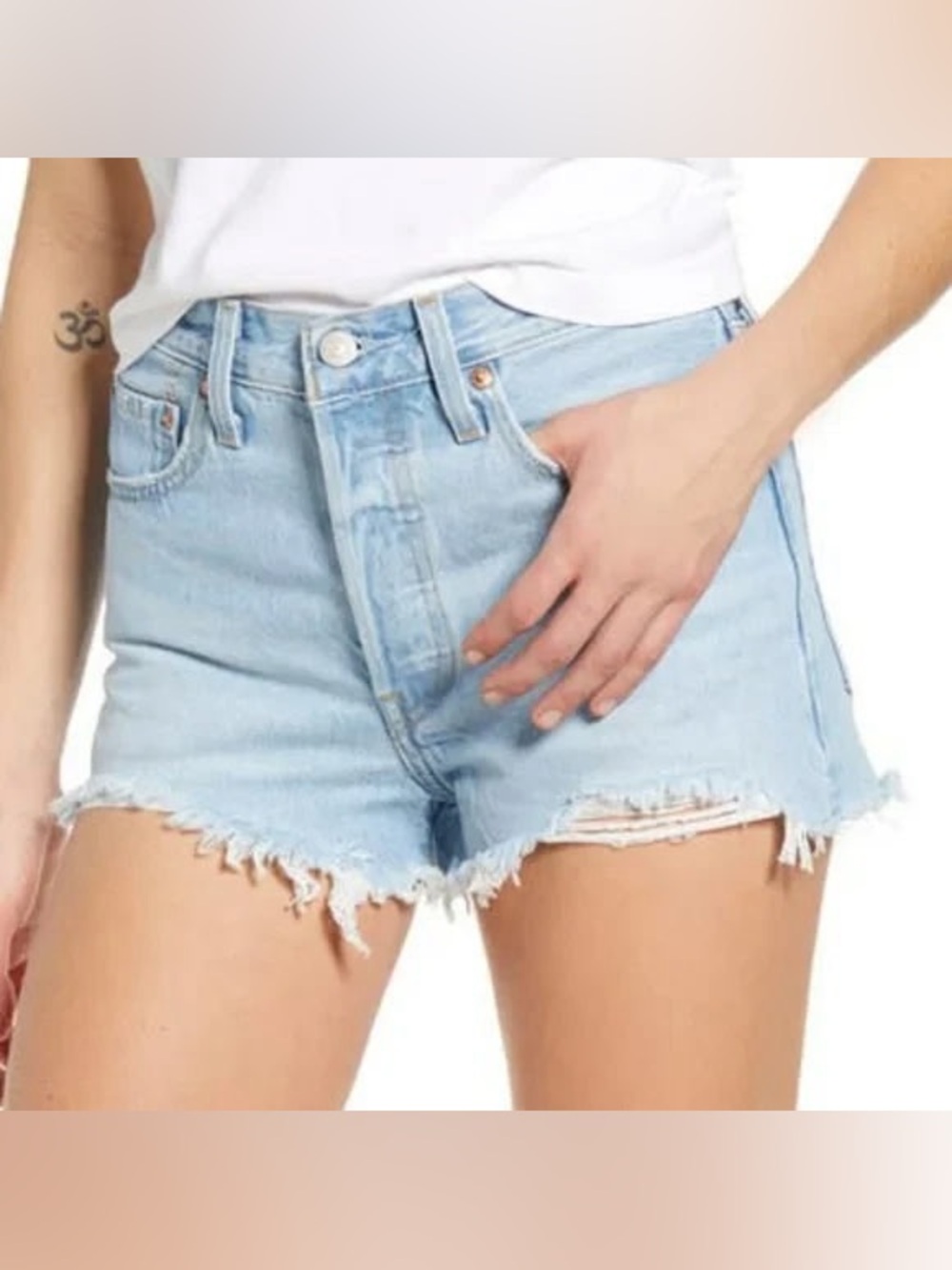 Levi's Shorts/Levi's Premium Women's 501 Shorts/High rise